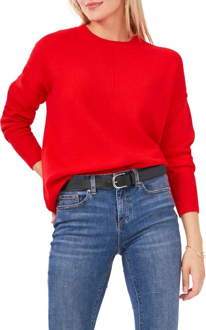 Center Seam Crewneck Sweater | Nordstrom