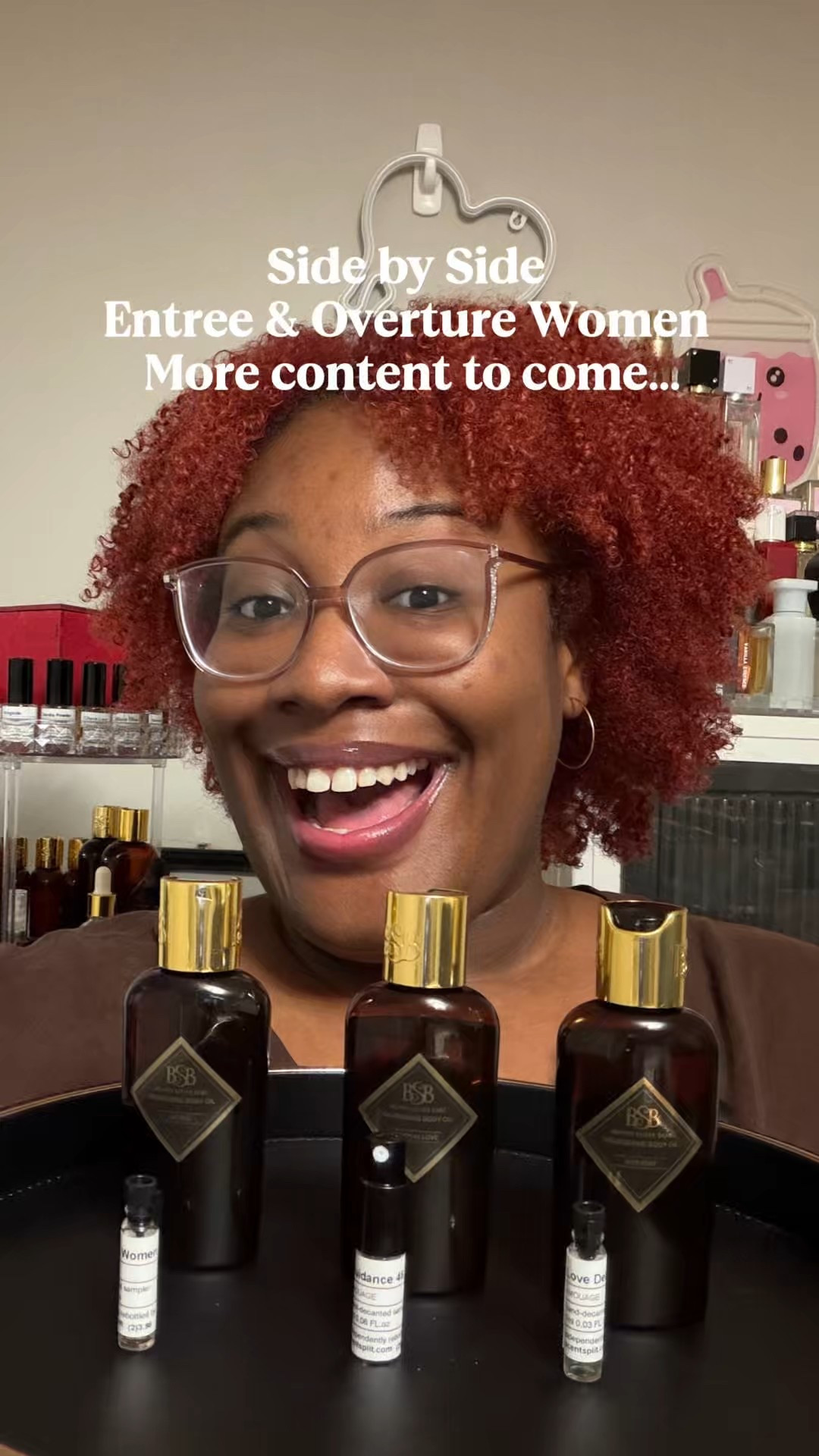 Welcome back to a #miniseries that may be a mini series, not sure if it will stay a mini series, ok fine! Welcome to another episode of side by side where I compare fragrances that are inspired bys of the original perfume. 

This is not to encourage you to pick one over the other but my personal opinion and recommend you smell both. 

In this video I prefer Overture Women but I think these are both very beautiful in their own way. 

We get to smell these fragrances together and we can have more dialogue in the comment section 🫶🏾.

Thanks for watching as always. What have you tried? What is your personal preference? Any recommendations of more Amouage fragrances to try? Brand items to try?

#amouage #overturewomen #brownsugarbabe #inspiredby  #fragrancereview#LTKCyberWeek

#LTKHoliday #LTKGiftGuide