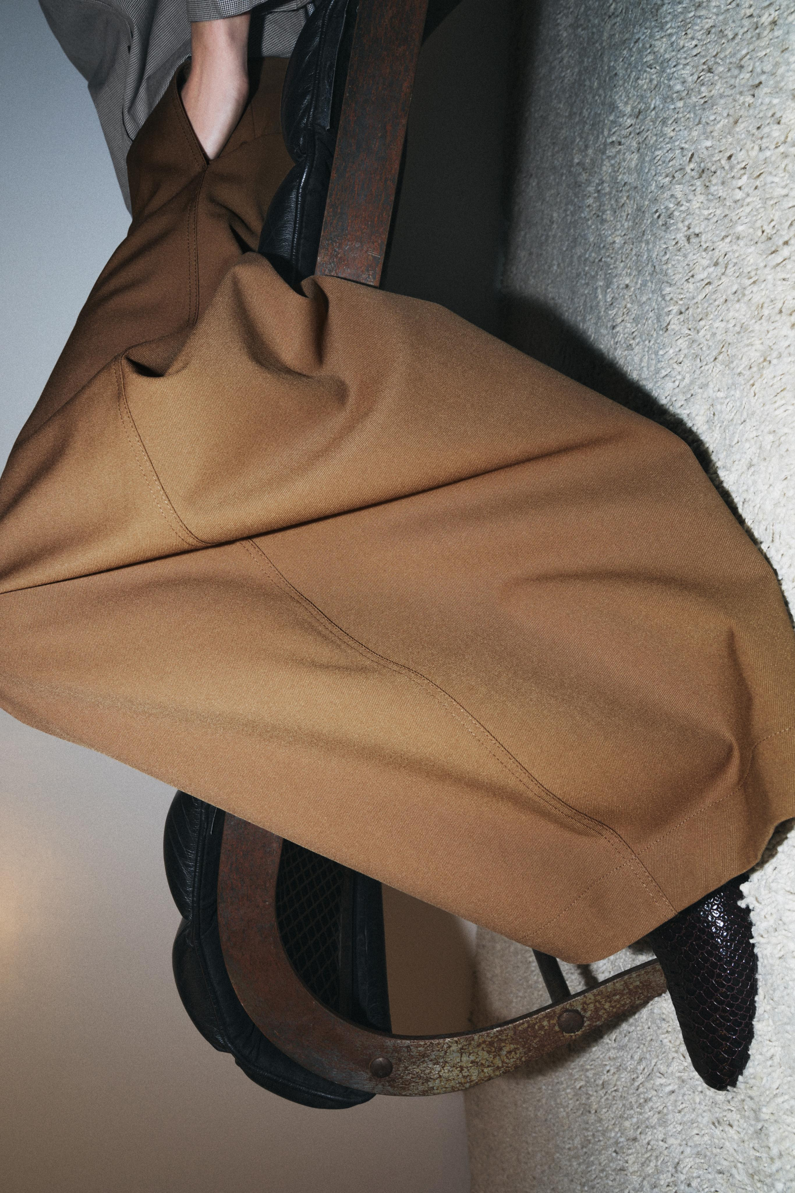 OVERSIZED PLAID SHIRT WITH POCKET ZW COLLECTION | Zara US