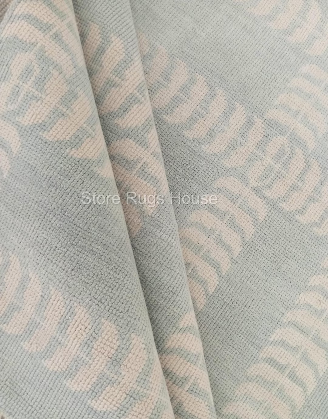 Pastel White and Blue Oushak Rug/fine Quality Hand Knotted Rug 100% Wool Rug/natural Vegetable Dy... | Etsy (US)