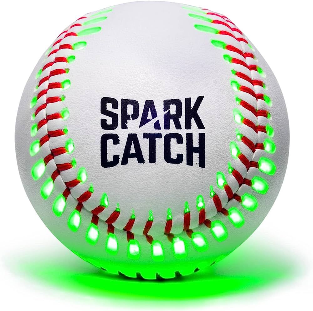 SPARK CATCH Light Up Baseball, Glow in The Dark Baseball, Perfect Baseball Gifts for Boys, Girls,... | Amazon (US)