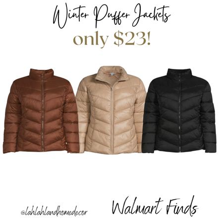 Best Selling Winter Puffer Jackets! Comes in 9 colors! @Walmart #walmartfashion #walmartfinds 

#LTKGiftGuide #LTKstyletip #LTKfindsunder50