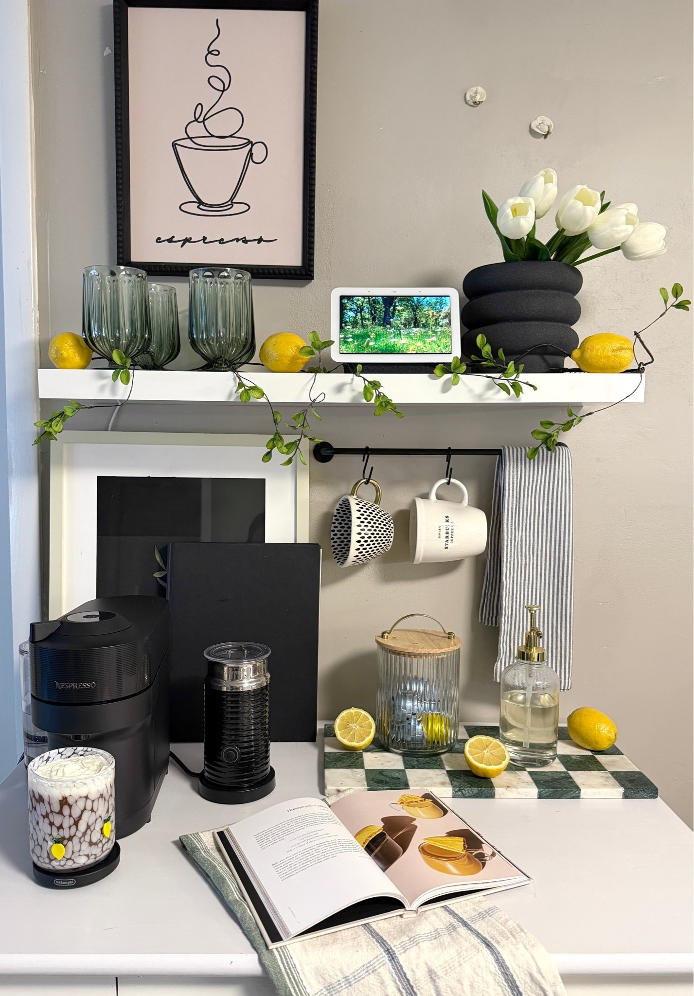 Summer/Spring Coffee Bar 🍋🌱

#coffebar #summer #Spring # cafe #coffee

#LTKSeasonal #LTKHome