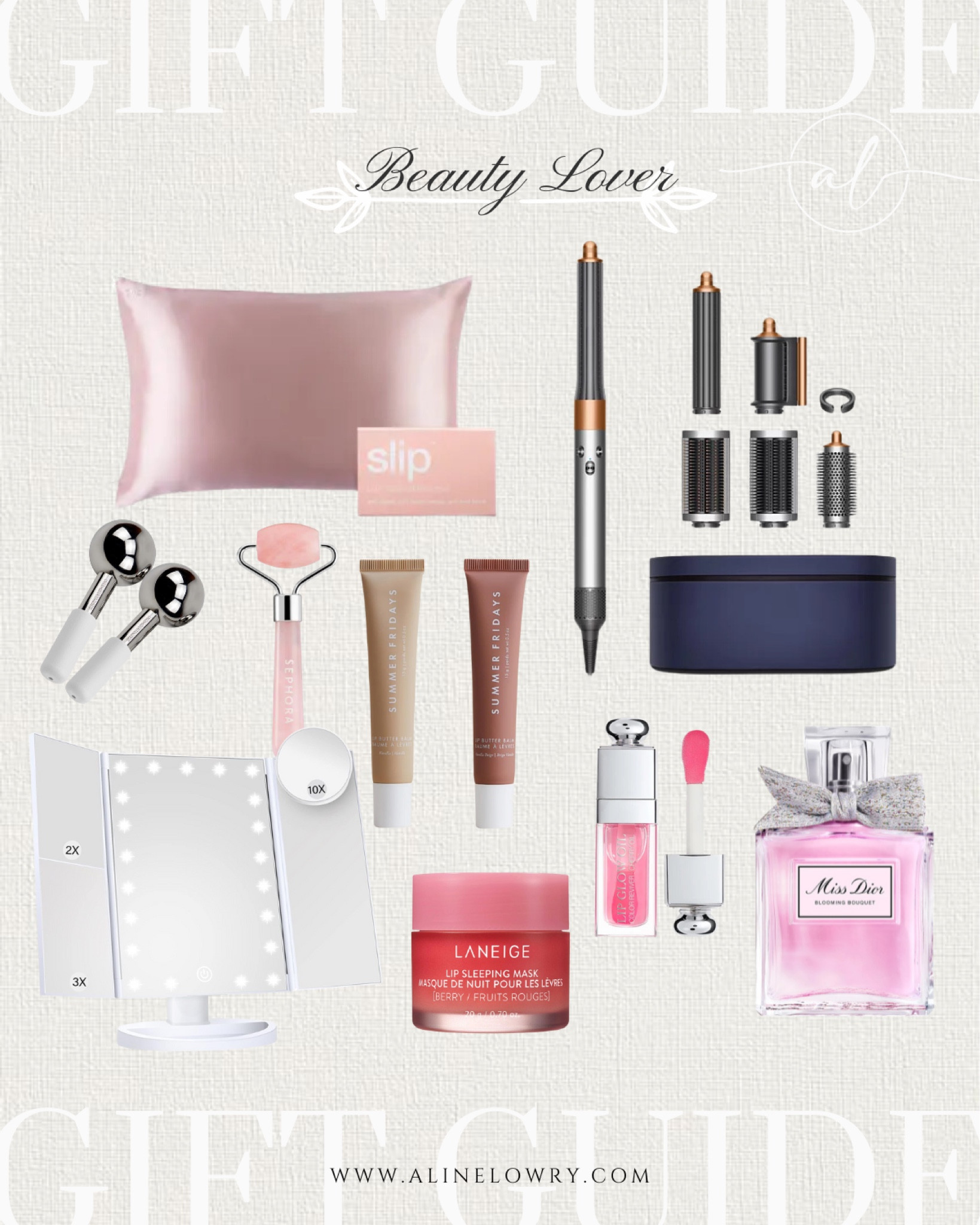 Gift guide for the beauty lover in your life. Gift guide for her. Christmas gift ideas, skincare gifts, makeup gifts, beauty products. 

#LTKGiftGuide #LTKBeauty #LTKHoliday