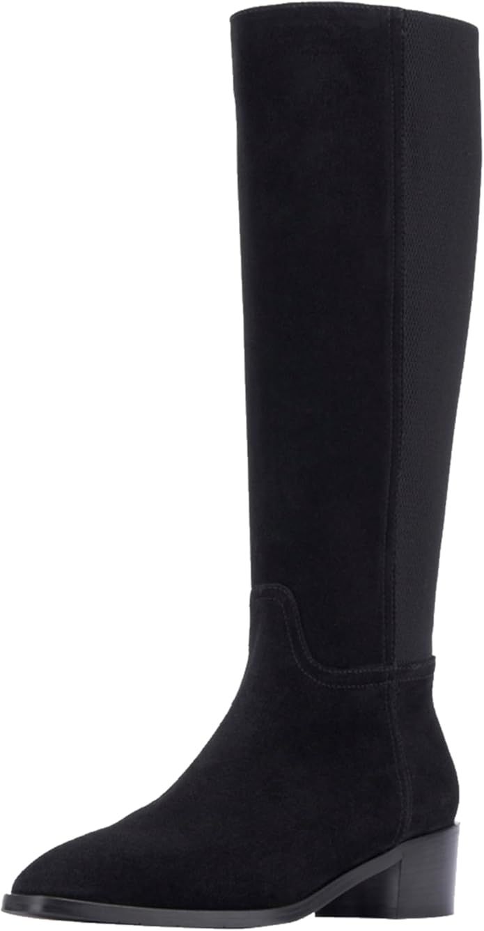 Aquatalia Women's Ricarda Boots, Zipper closure, Square Toe, Rubber Outsole | Amazon (US)