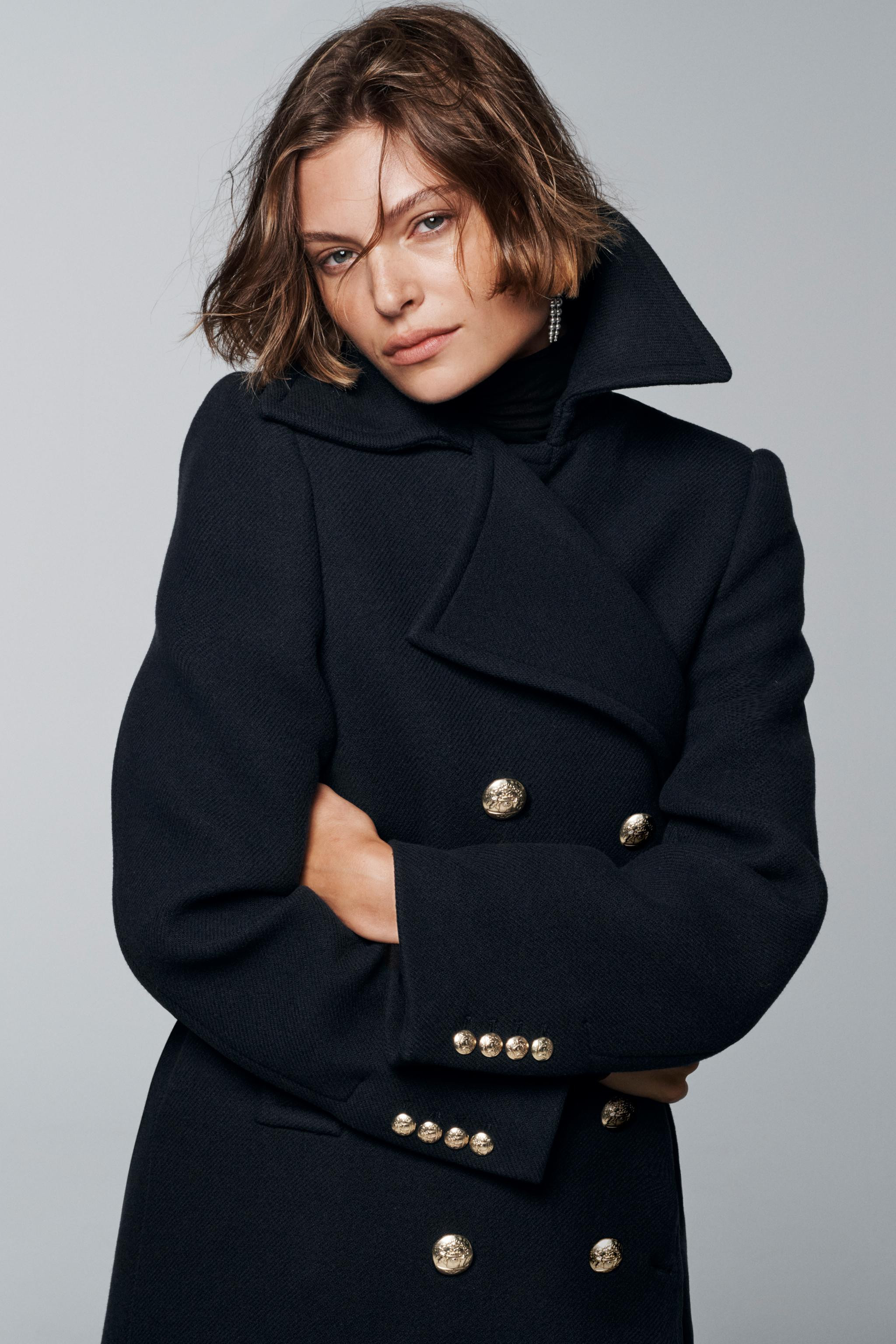 CAPPOTTO LUNGO MISTO LANA ZW COLLECTION | Zara IT