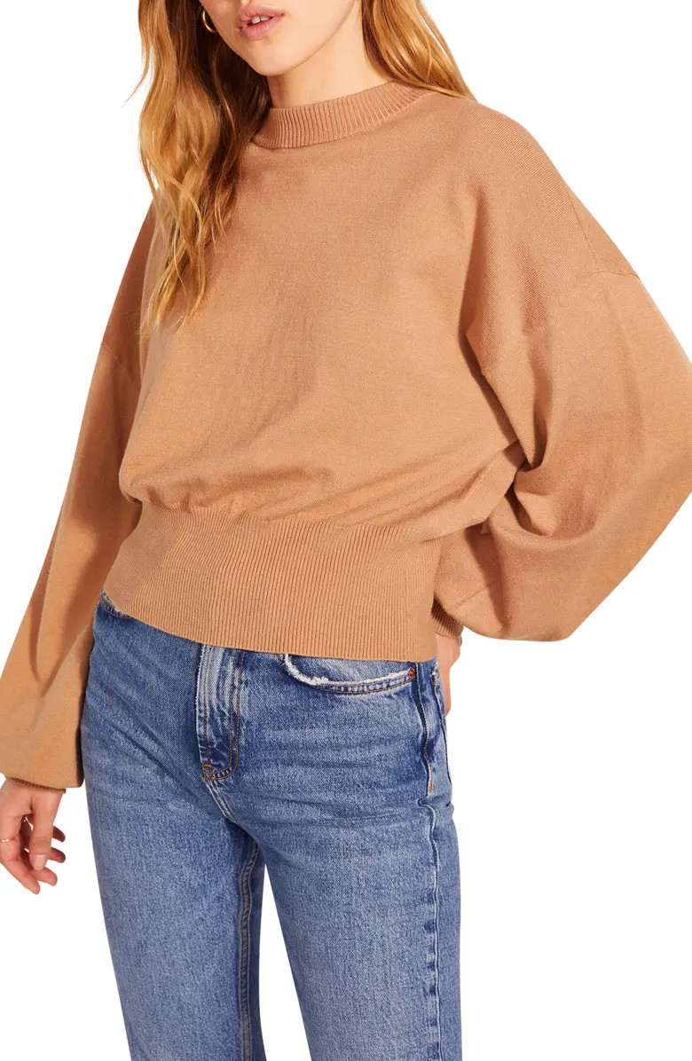 BB Dakota Mock Neck Dolman Sleeve Sweater | Nordstrom