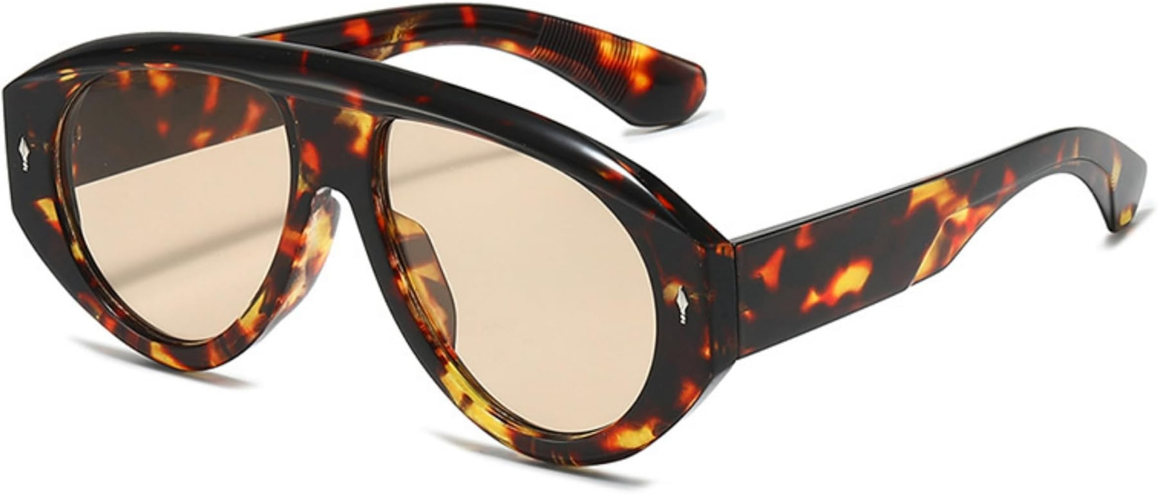 Tropfenf\u00f6rmige Futuristische Sonnenbrille | Amazon (DE)