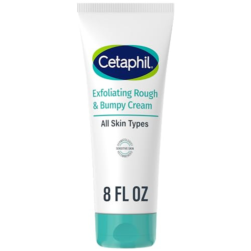 CETAPHIL Exfoliating Rough & Bumpy Cream, Lightweight Cream for All Skin Types, 8 oz Tube, 20% Urea, Gently Exfoliates, Refines Skin Texture, Dermatologist Recommended Brand | Amazon (US)