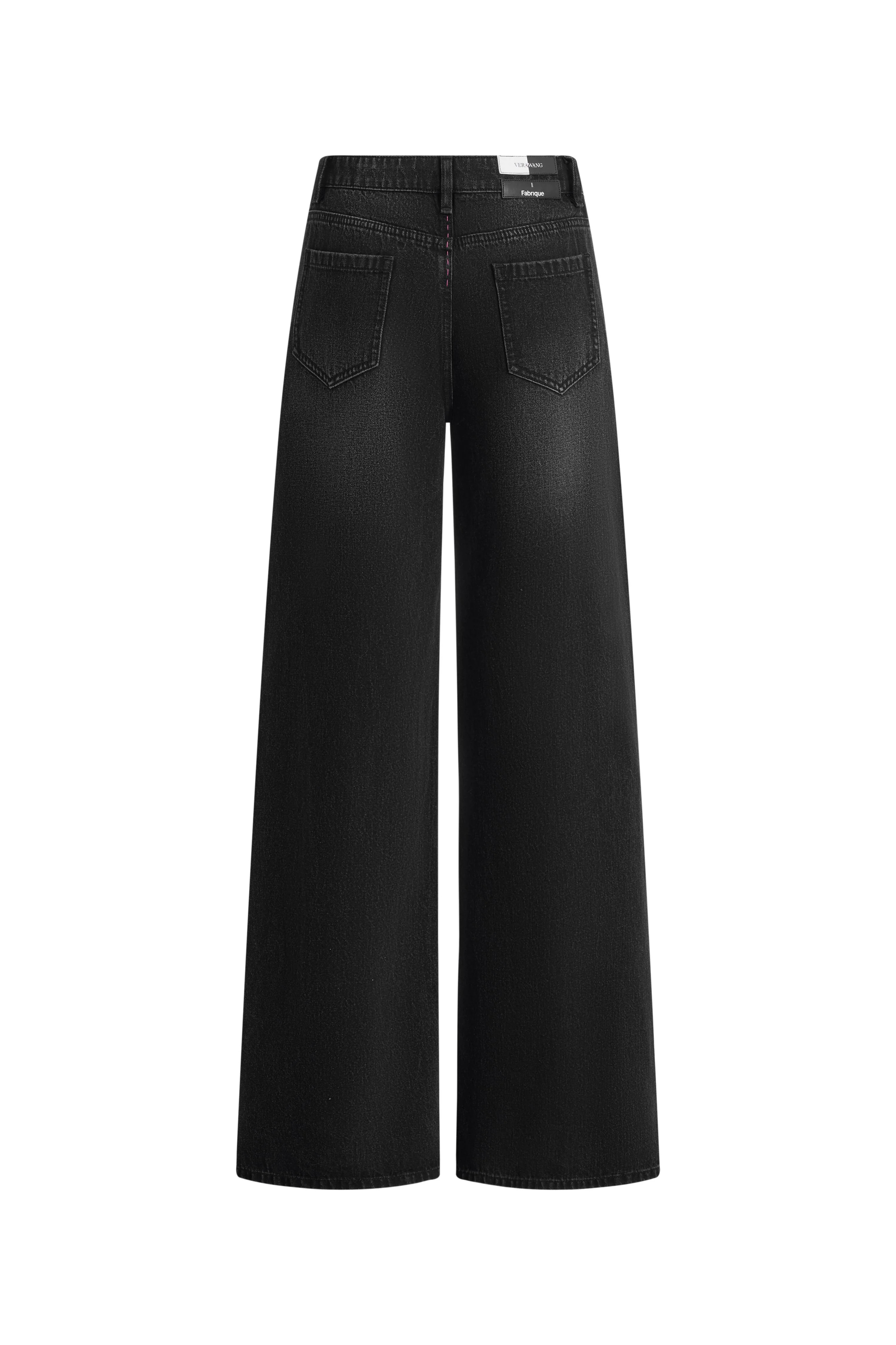 Balled Straight Leg Jeans in Cotton Denim | Fabrique