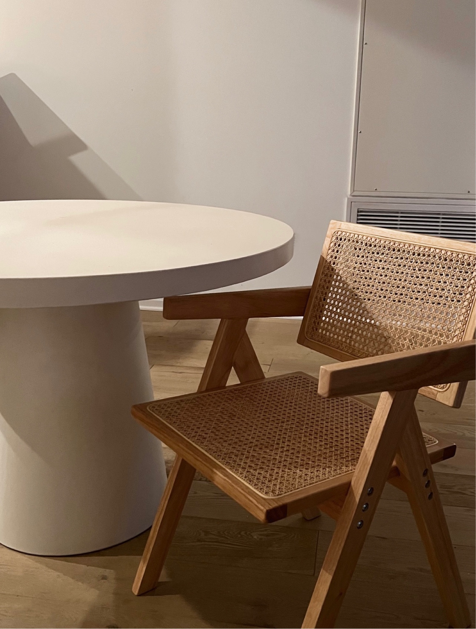 Obsessed w. my new dining room table and chairs 🪑 

I can’t believe I found the chairs on Amazon. Linked the exact items but the table in white is out of stock at the moment  

#amazonfinds #amazon #amazonhome #westelm #westelmtable #homedecor #diningroom #diningroomchairs #diningchairs #canechairs #rattanchairs #midcentury #pedestaltable #homedecorfinds #homeideas

#LTKGiftGuide #LTKFind #LTKhome