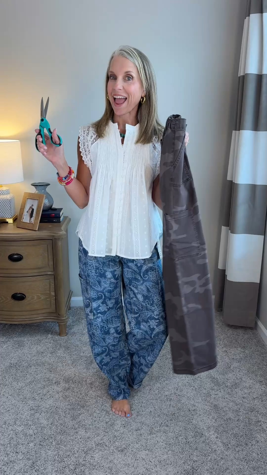These jeans are crazy cute and only $17. I cut 5” off mine and love a little cropped wide leg. Wearing XS in them and top. Use COAST15 on Avara

#LTKgrwm #LTKootd #LTKOver40