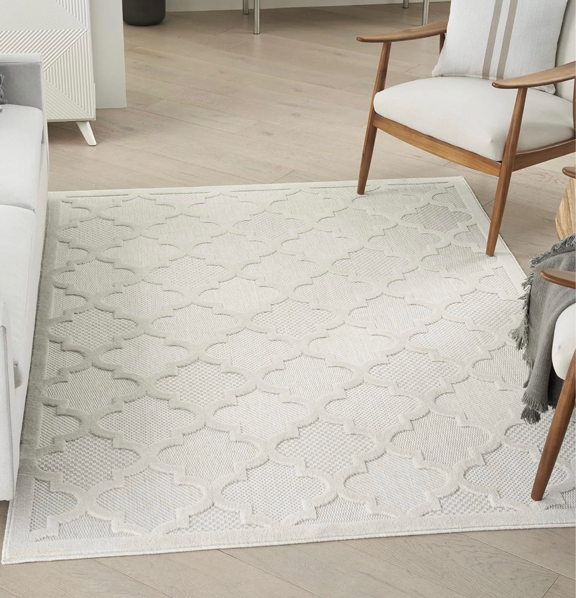 My new patio rug! Such a great price right now! Waiting for better weather so I can style it outside. ☀️🌴  outdoor rug, new rug, Moroccan rug 

#LTKSeasonal #LTKSpringSale #LTKhome