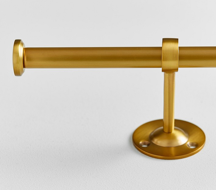 Classic Steel Window Rod &amp; Finial | Pottery Barn Kids