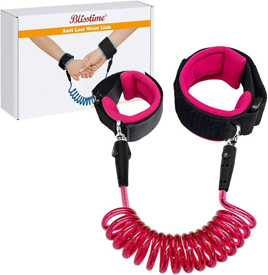 Blisstime Anti Lost Wrist Link Safety Wrist Link for Toddlers, Babies & Kids | Amazon (US)
