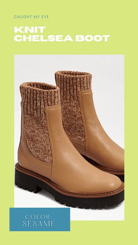 The boots we all need this fall! I love brown boots, but this caramel color with the knit detail just scream cozy! 

#LTKshoecrush #LTKSeasonal