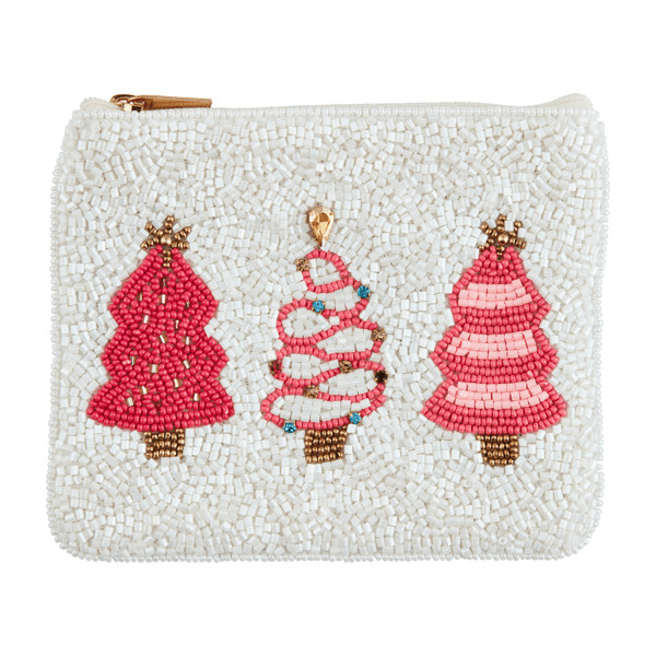 Trees holiday beaded case | Mud Pie