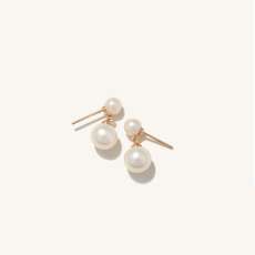 14k Gold Freshwater Pearl Earrings | Mejuri | Mejuri (Global)