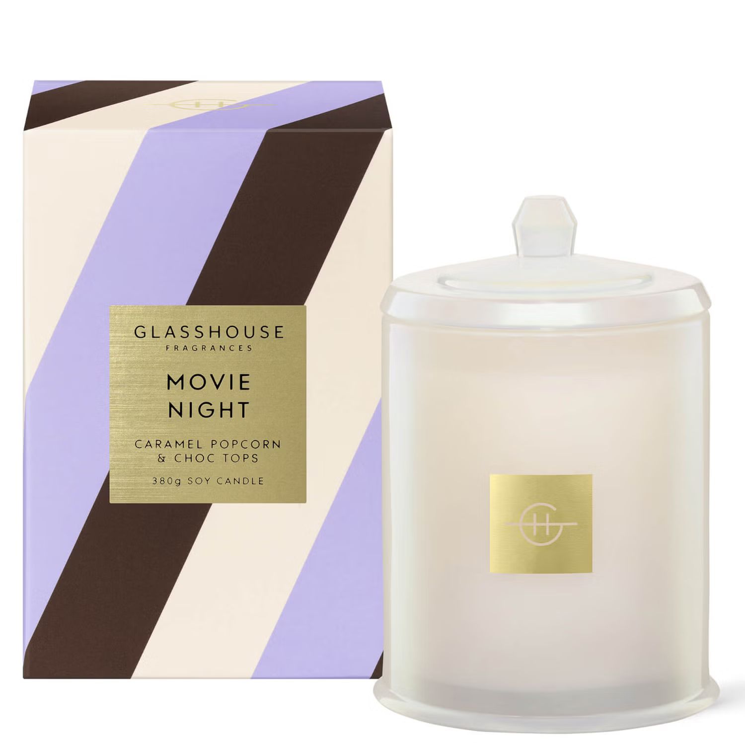 Glasshouse Fragrances Movie Night Candle 380g | Look Fantastic (ROW)