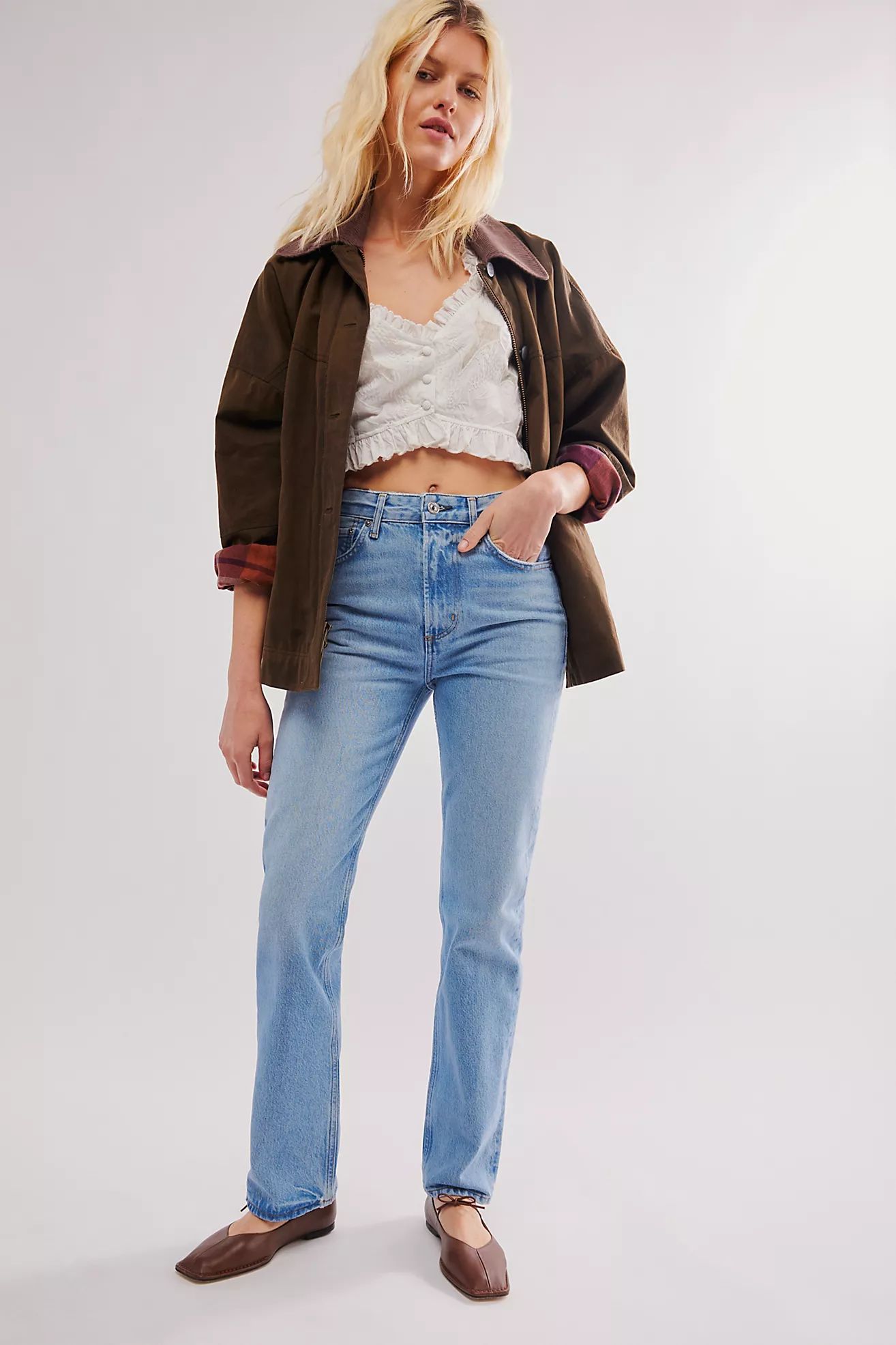 Citizens of Humanity Zurie Straight-Leg Jeans | Free People (Global - UK&FR Excluded)