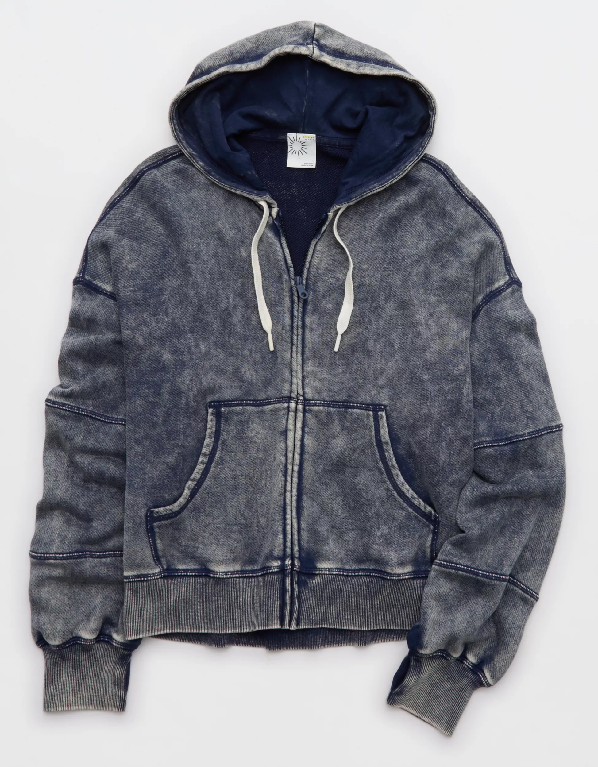 OFFLINE By Aerie Keep It 100 Terry Full Zip | American Eagle Outfitters (US & CA)