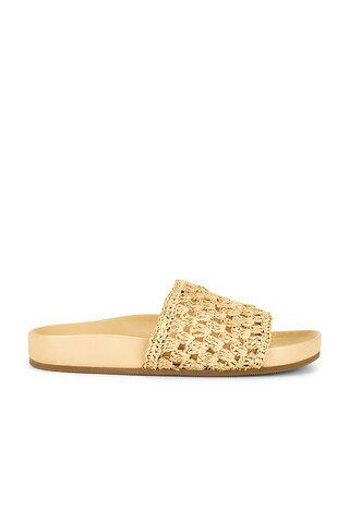 Loeffler Randall Henri Sandal in Natural Crochet Straw from Revolve.com | Revolve Clothing (Global)