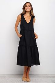 Erenda Dress - Black | Petal & Pup (US)