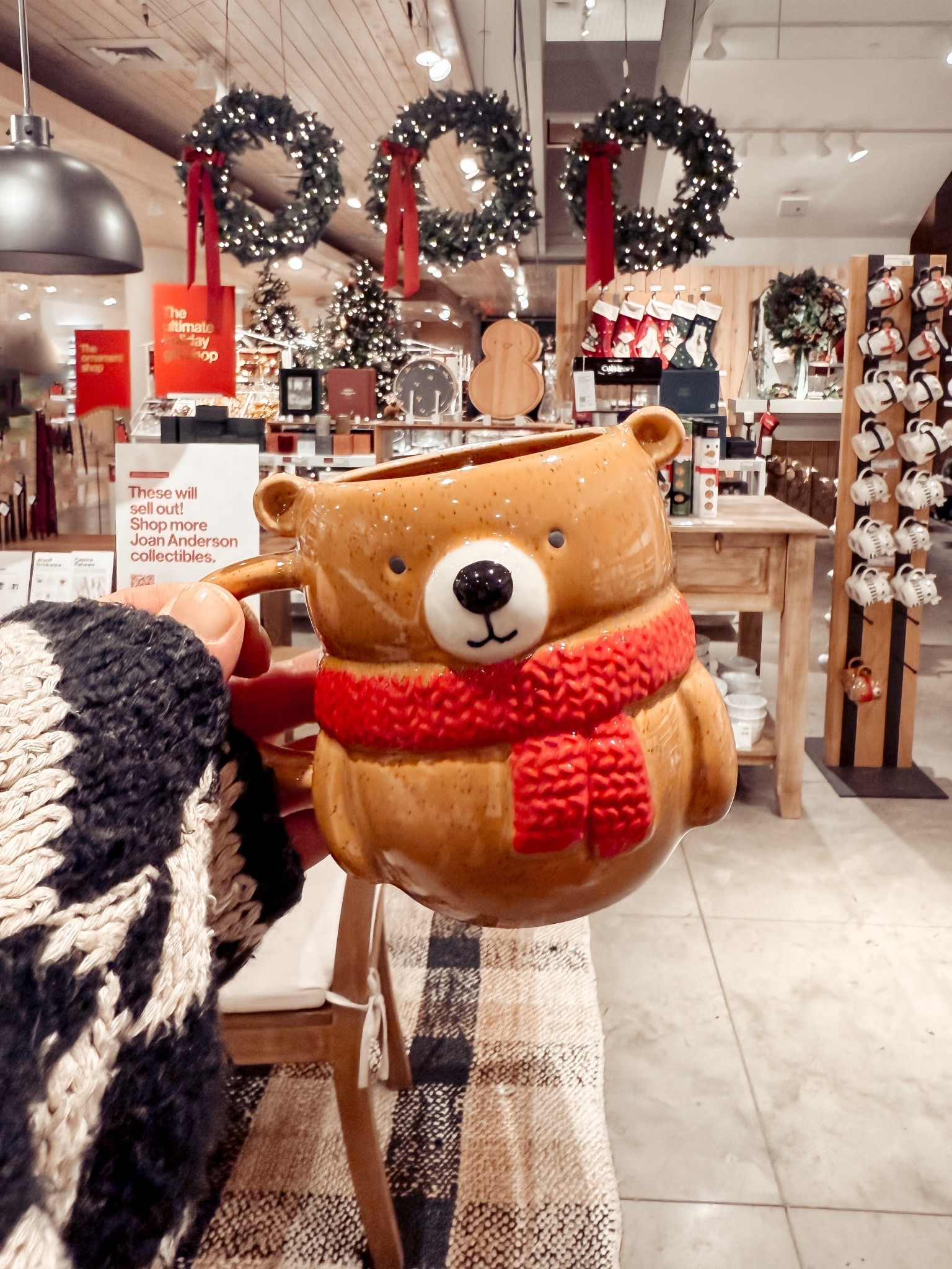 { christmas bear ❥

• Crate & Barrel Brown Bear Holiday Mug - 13 oz. 

Teddy Bear Mug . Christmas Mug . Cutesy Gift Idea . Gifts for Her } 

#LTKHome #LTKHoliday #LTKGiftGuide