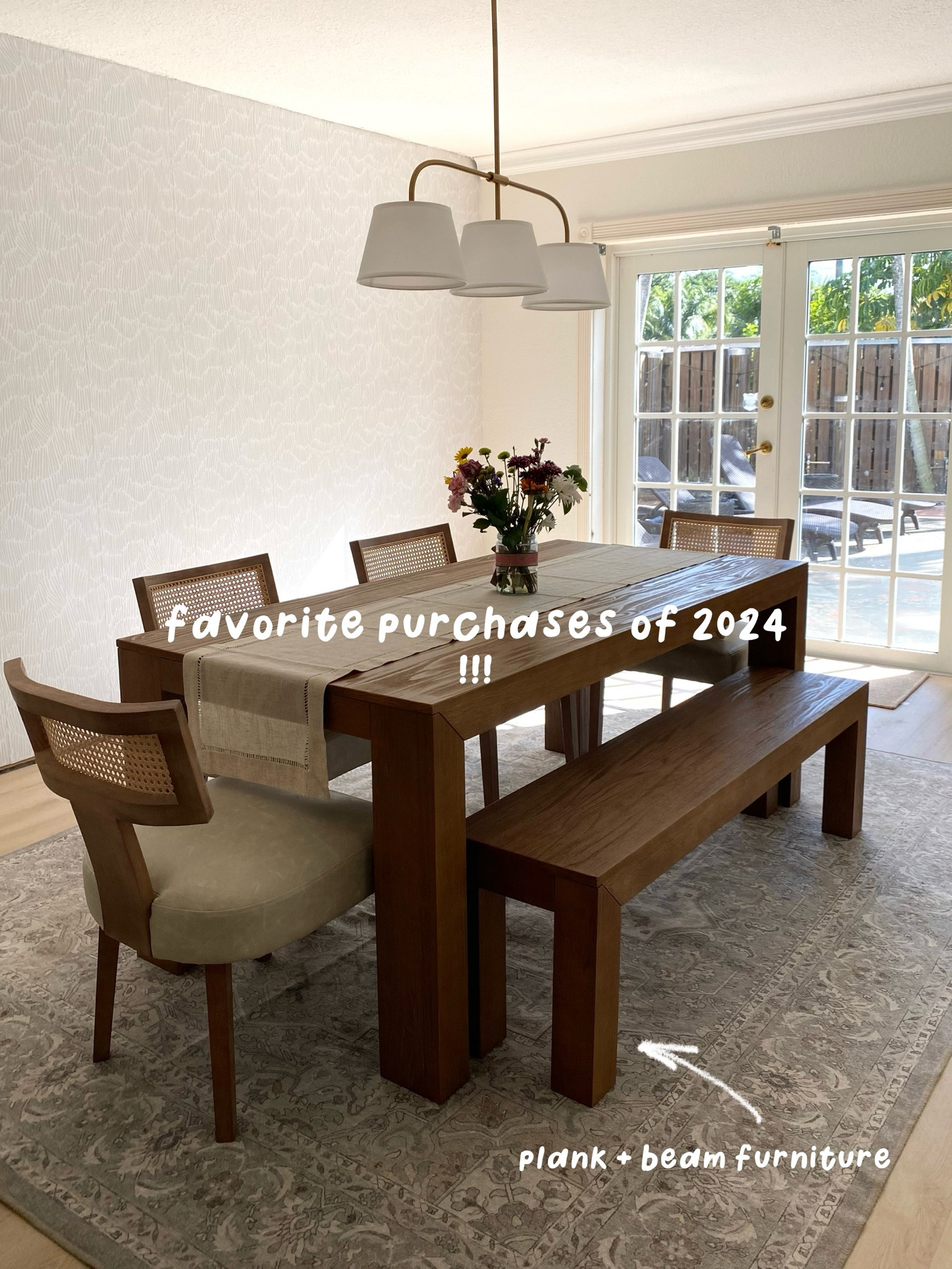 Favorite purchases of 2024! Breville barista express, Plano and beam dining table, home decor, blue light glasses, affordable accessories, our place pan, daily drills, oversized crewneck, CRZ yoga, amazon activewear, athleisure

#LTKStyleTip #LTKSeasonal #LTKHoliday