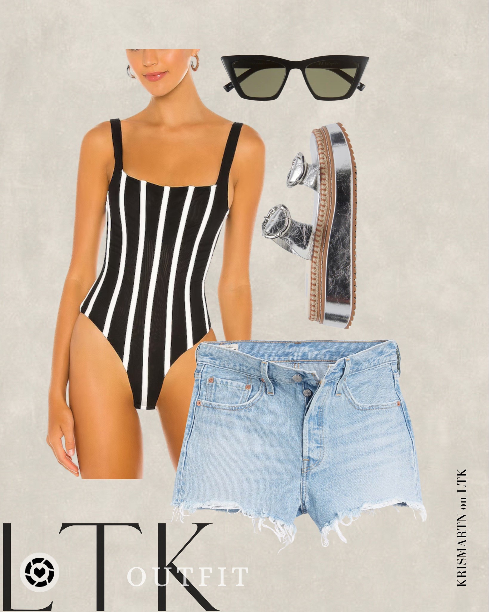 Summer Outfit Inspo Pool or Beach Day

#LTKPetite #LTKShoeCrush #LTKSwim