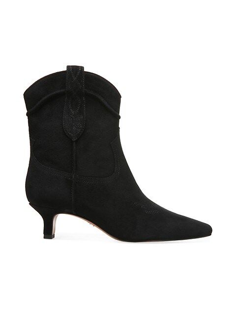 Taryn Western Leather Booties | Saks Fifth Avenue