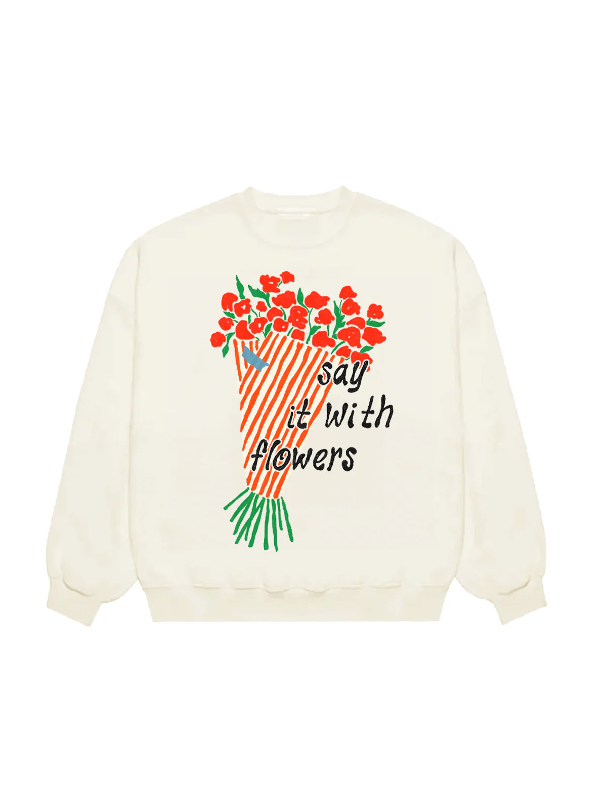 Say It With Flowers Lightweight Crewneck | Shop Kristin Jones