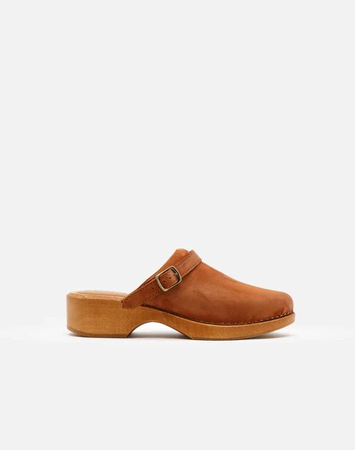70s Classic Clog - Cuoio Suede | RE/DONE