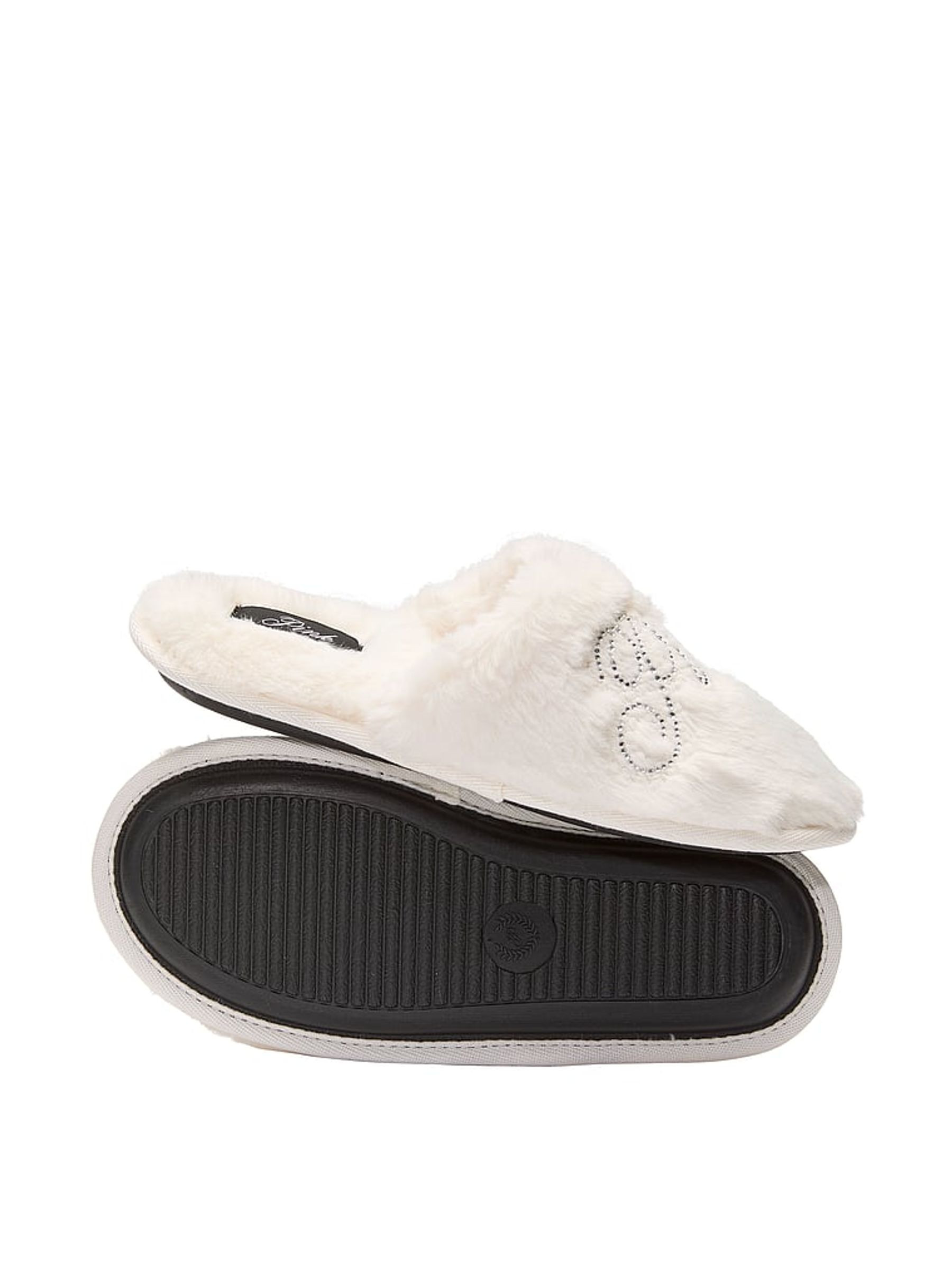 Winter White Faux Fur Slippers | Victoria's Secret UK
