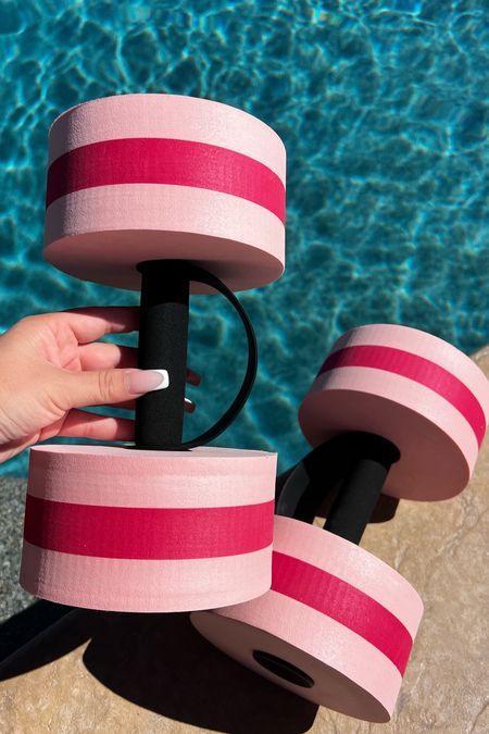 Okay how cute are these pool weights?!?!? I just love the colors so much!! But they come in so many fun colors and are under $30!!! Great for adding in a workout in the water! #fitness #workout #pool

#LTKGiftGuide #LTKfindsunder50 #LTKfitness