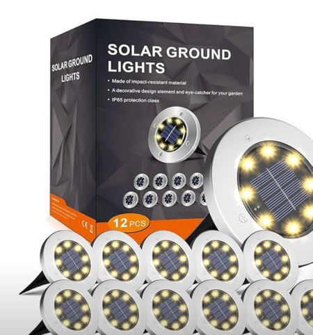 Solar lights, ground solar lights 

#LTKSeasonal #LTKSaleAlert #LTKFindsUnder50