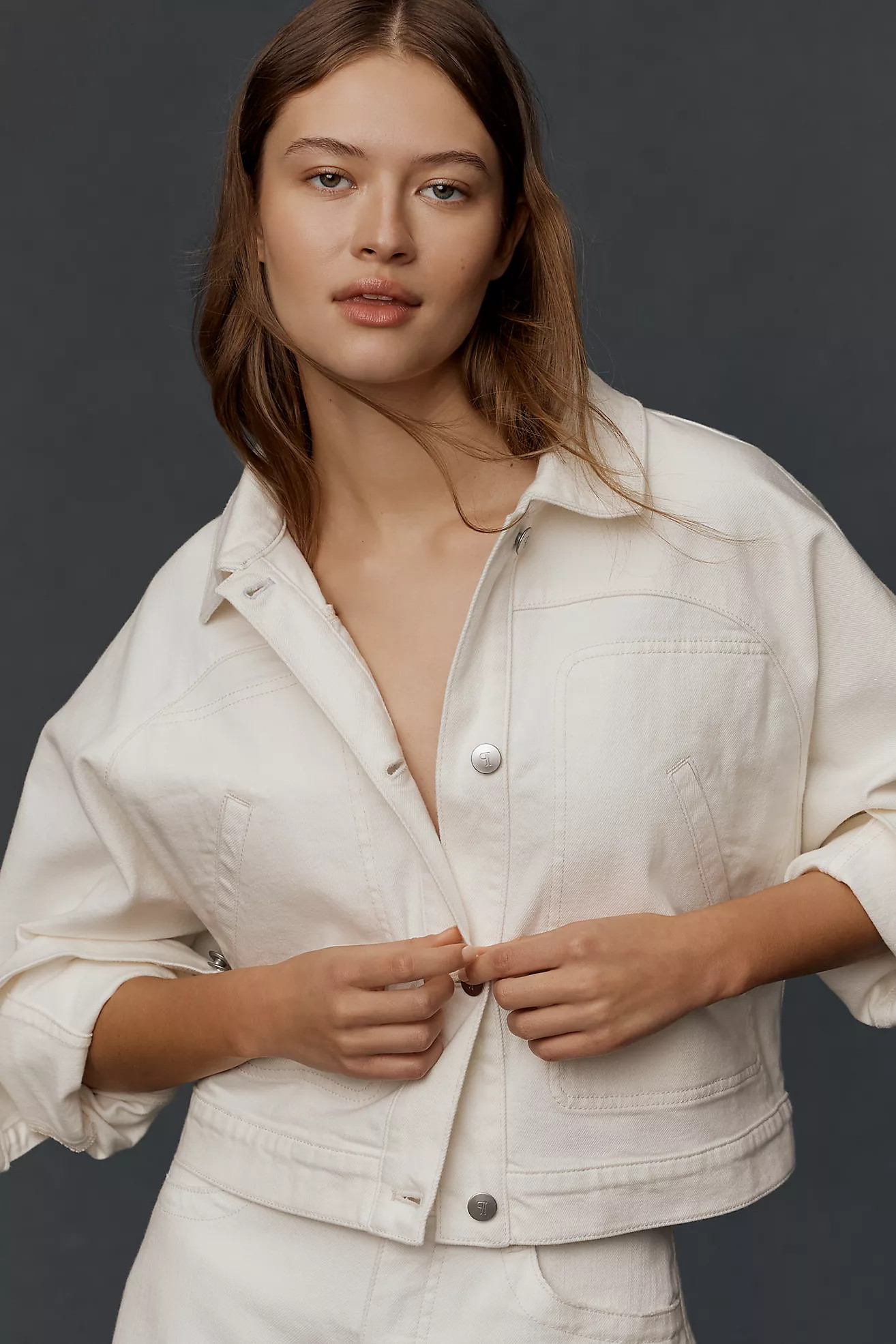 The Dolman Regenerative Cotton Denim Jacket | Anthropologie (US)