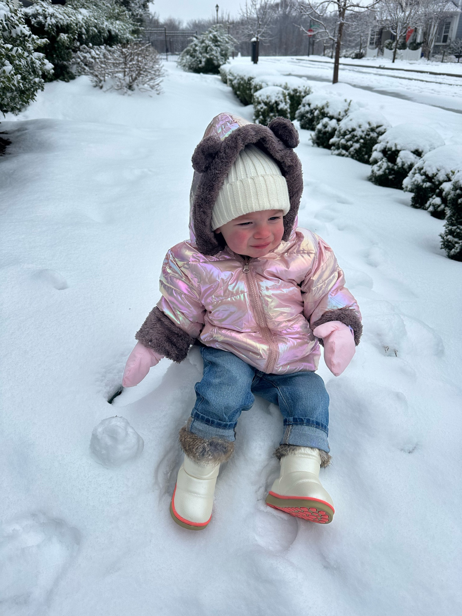 Baby girl winter gear for our snow day!! Love her winter coat and boots (both waterproof)! 

#LTKFindsUnder50 #LTKBaby #LTKSeasonal