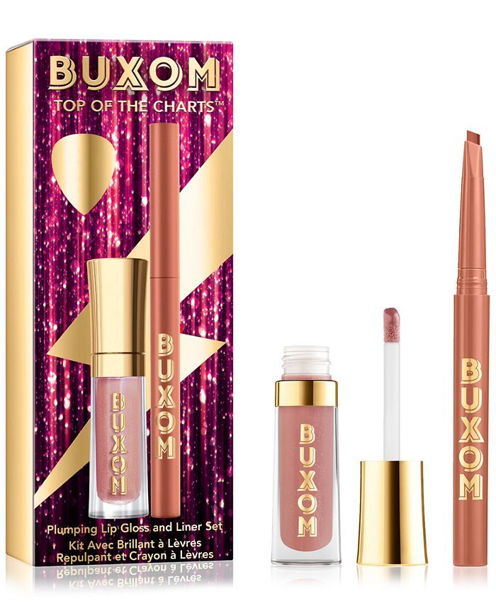 Buxom Cosmetics 2-Pc. Top Of The Charts Plumping Lip Gloss & Liner Set & Reviews - Makeup - Beaut... | Macys (US)