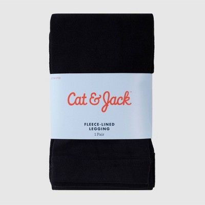 Toddler Girls' Tights - Cat & Jack™ Black | Target