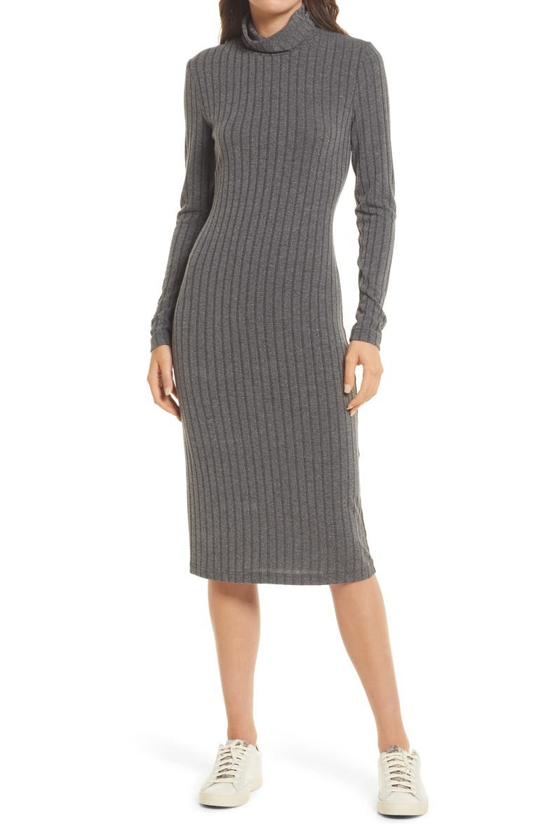 Long Sleeve Turtleneck Sweater Dress | Nordstrom