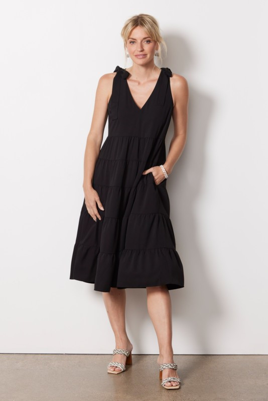 AMANDA UPRICHARD Pruitt Midi Dress | EVEREVE | Evereve
