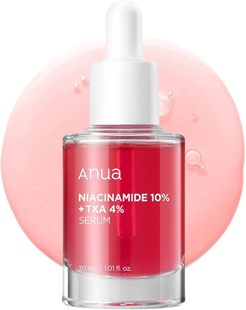 Anua Serum, 30ml /1.01 fl.oz. | 10% Niacinamide + 4% Tranexamic Acid, Ceramide, Hyaluronic Acid | Amazon (US)