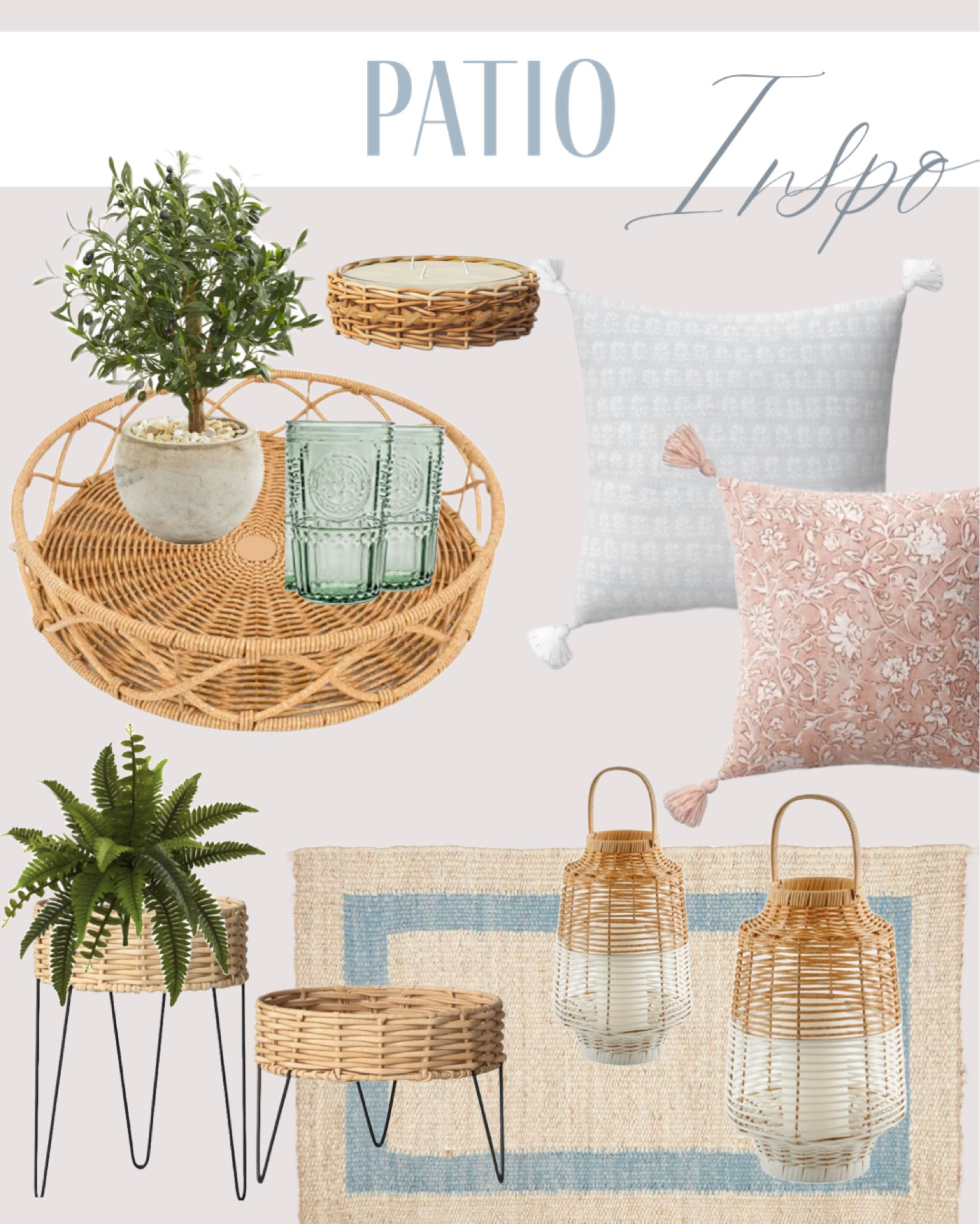 Here’s how I’ll be decorating my back deck / back patio this spring ! Patio decor , outdoor decor , deck Inspo  

#LTKSeasonal #LTKhome #LTKunder50