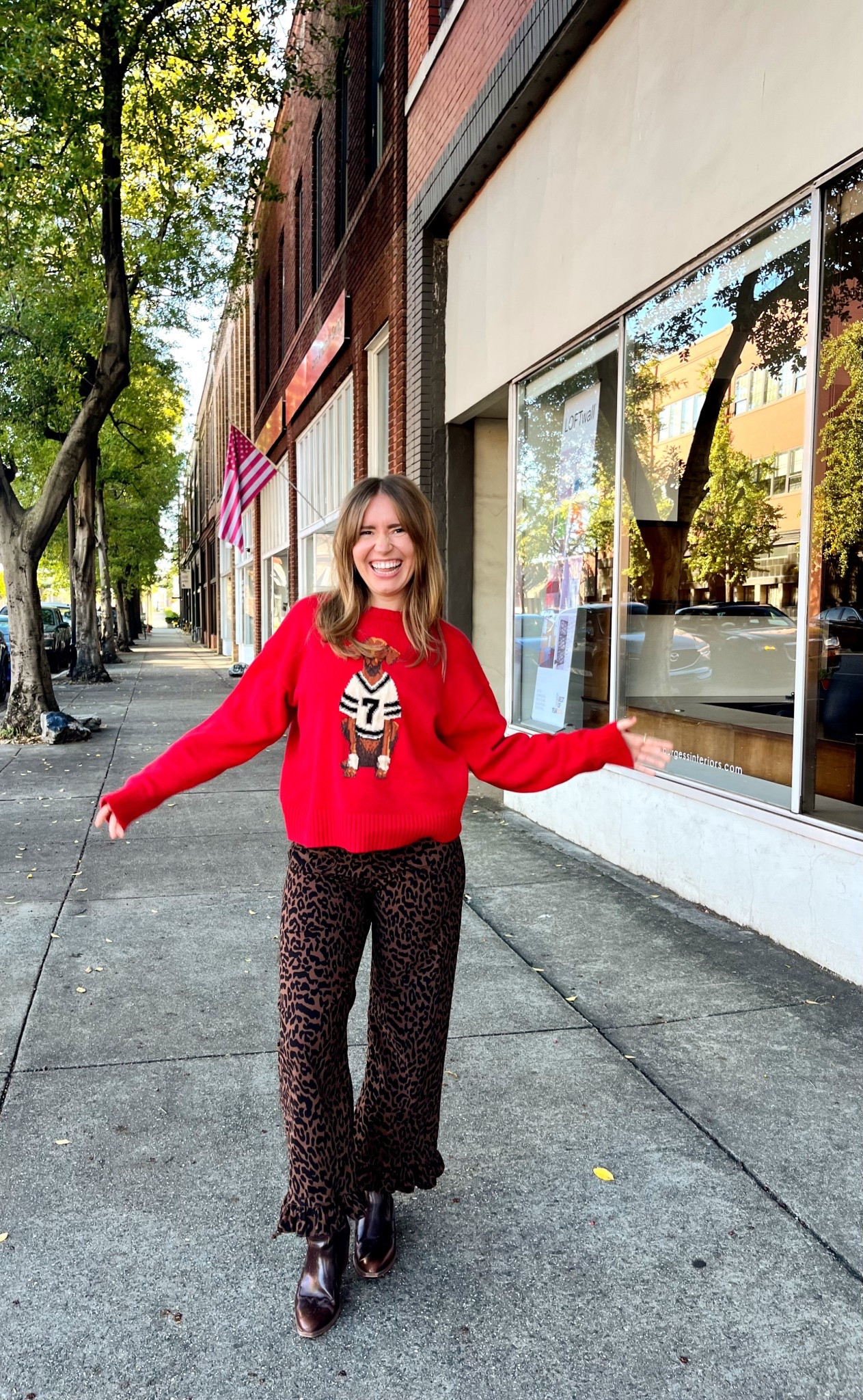 recently wearing: 🐆🐶❣️🐾