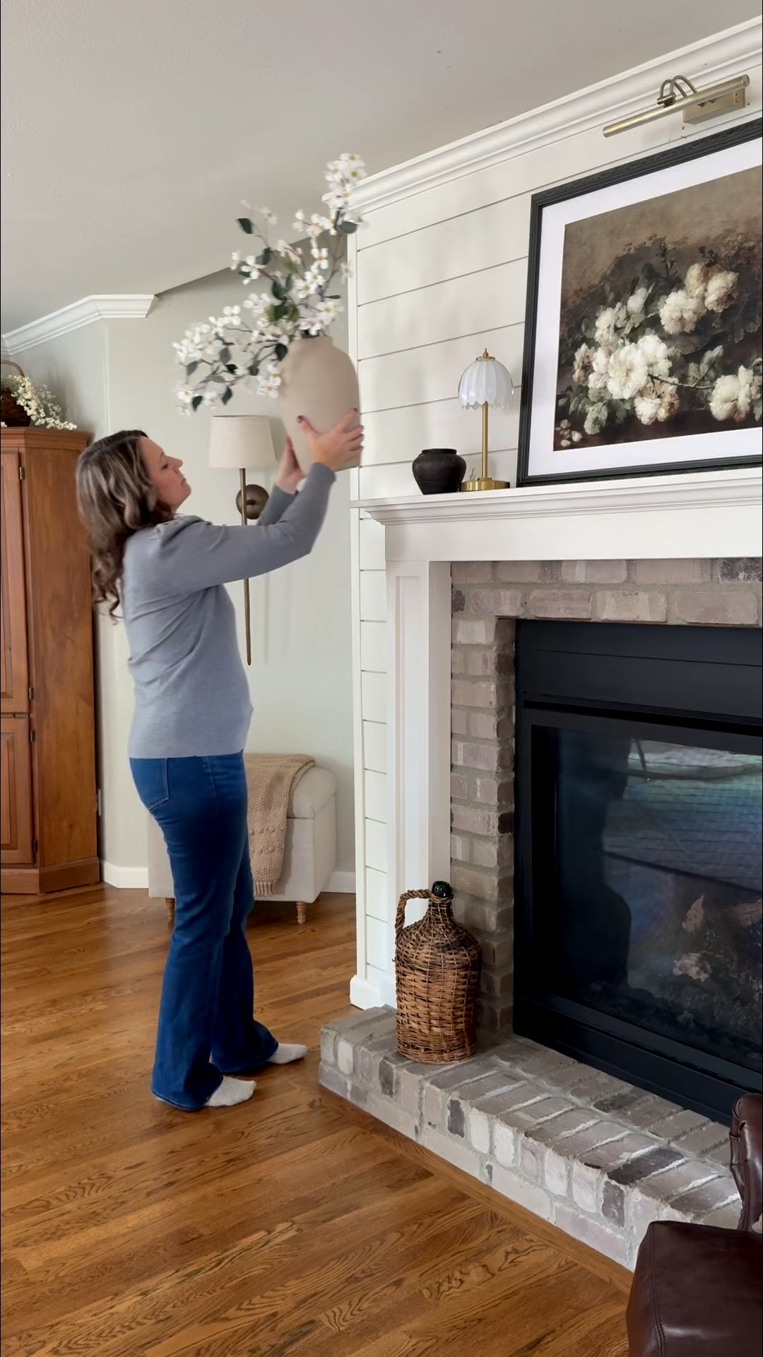 Spring has a way of sneaking in through the tiniest details… like the soft sway of stems that look and feel freshly cut from the branches outside. 🌿
I love bringing branches, blooms, and delicate greenery indoors in a way that feels natural and effortless — like spring has quietly taken root in every corner of the home. The texture, the subtle imperfections, the organic shapes… they make a space feel alive, light, and full of possibility.
It’s the little touches that make spring feel real inside, even before the weather fully catches up. 💛

#LTKHome #LTKSeasonal