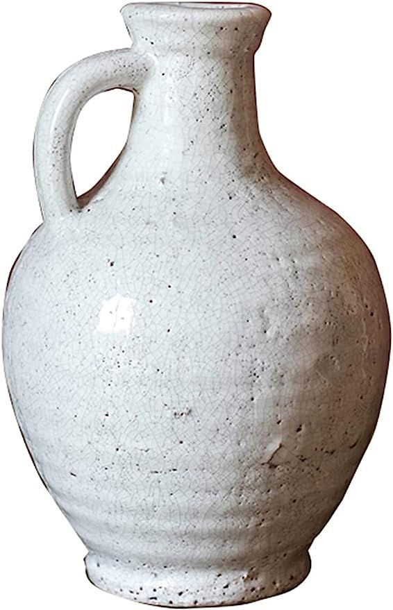 QONDA Vases Vintage Ceramic Vase, Indoor Coffee Table Decorative Vase Multifunction Flower Vase K... | Amazon (US)