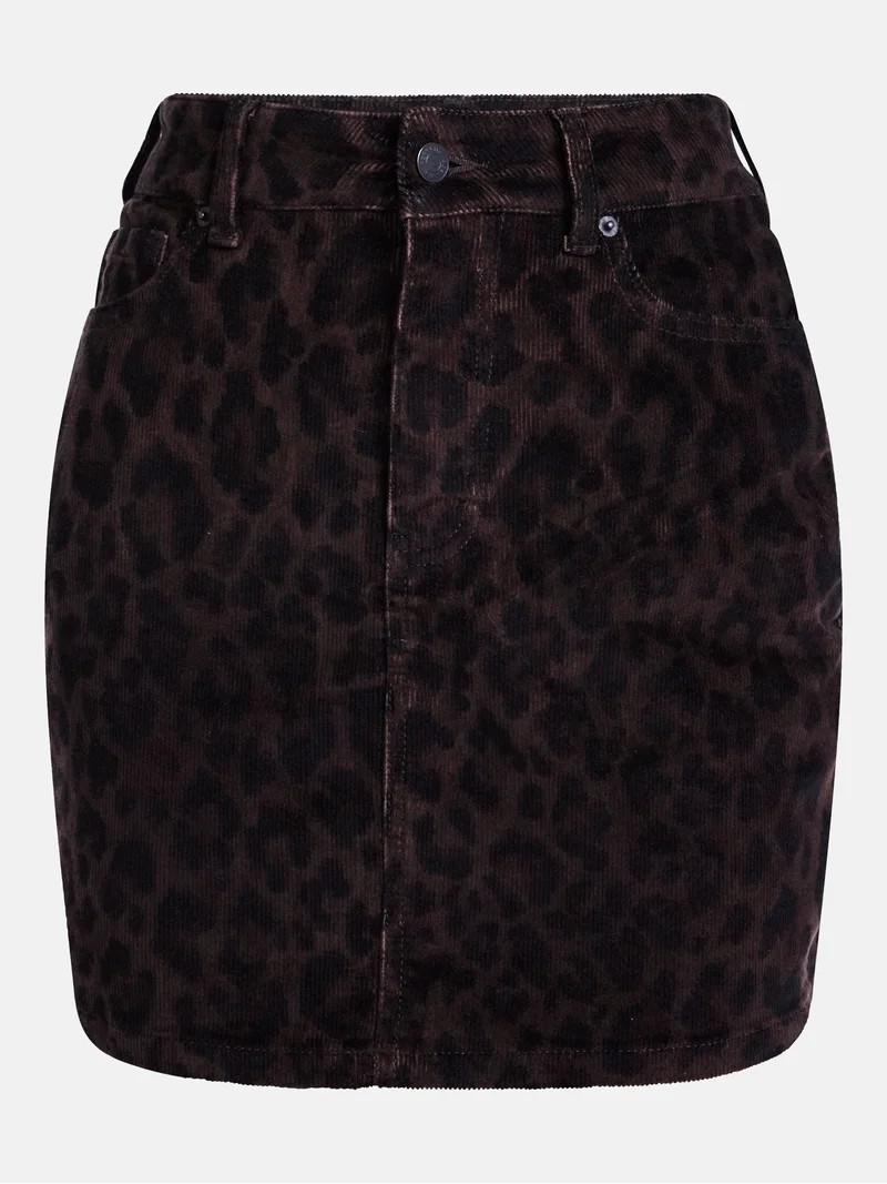 Scenario Women's and Women's Plus Corduroy Mini Skirt, 17" Length, Sizes 0-28 | Walmart (US)
