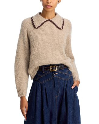 The Crochet Collar Sweater | Bloomingdale's (US)