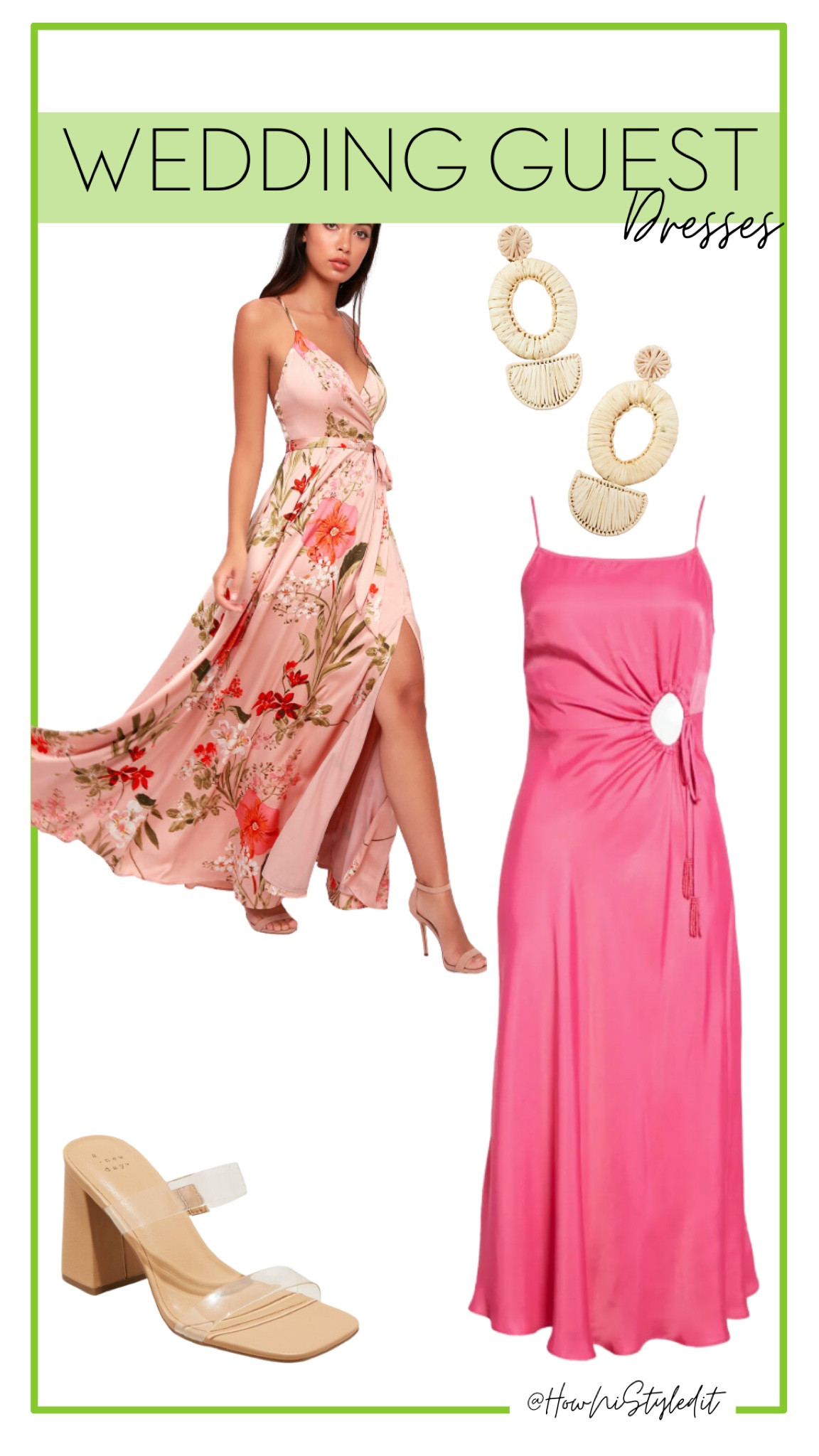 Spring wedding guest dresses! 

#LTKwedding #LTKstyletip #LTKSeasonal